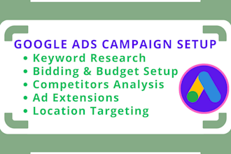 setup and manage your google ads adwords ppc campaigns, pmax campaigns