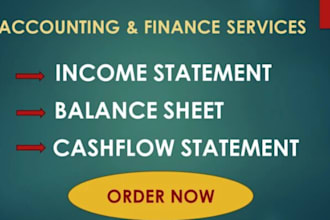 prepare financial statements preparation and projections