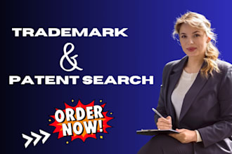 provide a comprehensive trademark search and provide a clearance report