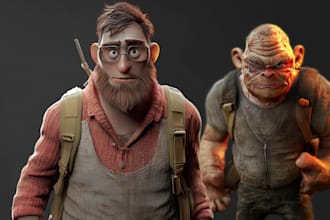 make for you a 2d character