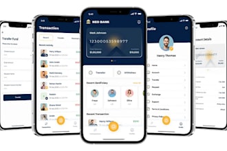 develop secure fintech app p2p payment app neobank app finance app bank app