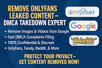 remove onlyfans leaked content from google search images and videos under dmca