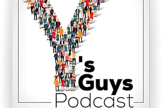 make a podcast cover art, podcast cover and podcast logo design