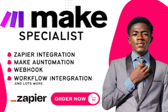 make com made com integromat zapier make com automation zapier automation