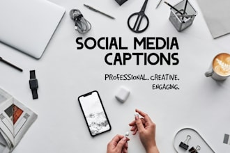 write engaging social media captions