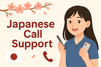 handle your phone calls and appointments in japanese for personal and business