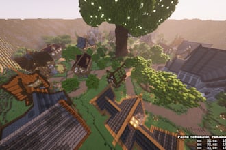 build you a custom minecraft map in your chosen style