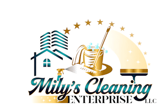 design pressure washing, power washing, and home cleaning logo
