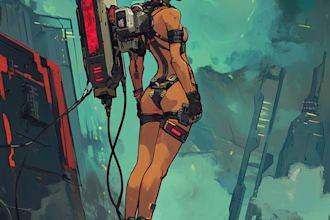 character, mech, spaceship, weapon or enviroment sci fi for you