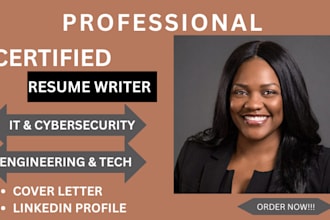 write professional resume it software engineer tech sales cybersecurity