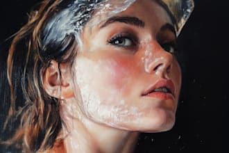 draw realistic pencil portraits, sketch from photos