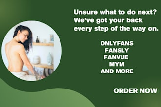 do onlyfans fansly fanvue page social media promotion