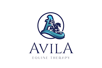 design awesome horse therapy logo
