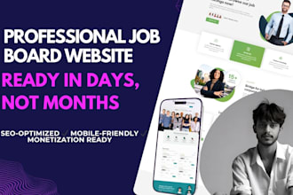 build a profitable, responsive, SEO optimized job board website in wordpress