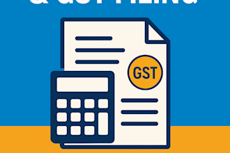 do bookkeeping in tally and excel and prepare gst returns