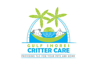 design gulf shores critter care logo
