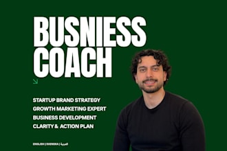 be your business coach to launch, scale, and grow your brand