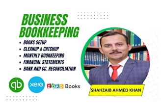 provide monthly bookkeeping services using quickbooks