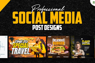 design your social media posts for your brand