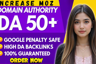 increase you website moz da domain authority 50 plus