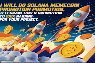 solana memecoin telegram promotion 100x pump fun sale,crypto twitter x marketing