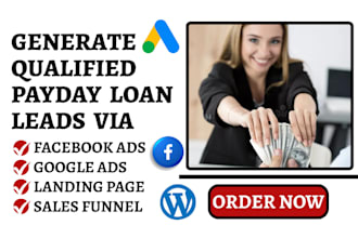 generate quality payday loan leads payday loan business loan leads loan website