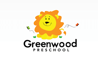 design playful for preschool logo