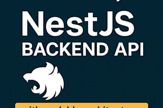 be your nestjs backend developer