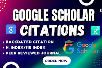 boost your google scholar citation, publish your article, backdated citation