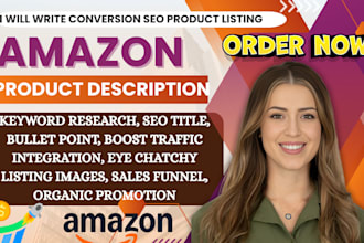 write amazon product description amazon listing do amazon store seo optimization