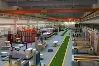 develop 3d mall lumion rendering,3d carport,factory cgi animation,3d supermarket