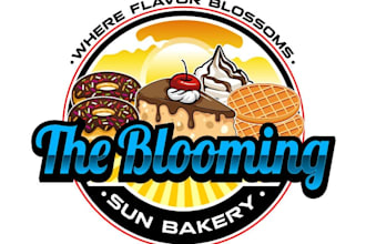 design a unique bakery logo