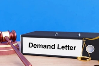 write or review legal contract, agreement, motion, demand letter as a lawyer