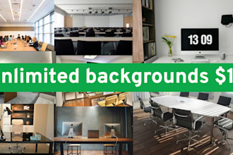 make professional zoom virtual background