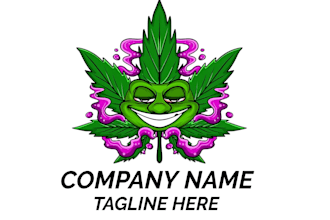 do medical cannabis marijuana weed hemp cbd business logo