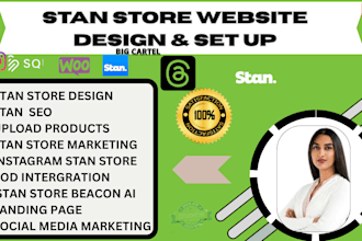 setup and design stan store upload product payhip thumbnail keyword research