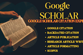 format academic article for peer reviewed journal submission as google scholar