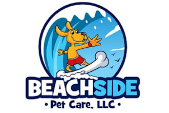 make awesome pet surfing and biking community logo