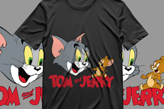 typography t shirt, graphic t shirt, cartoon character