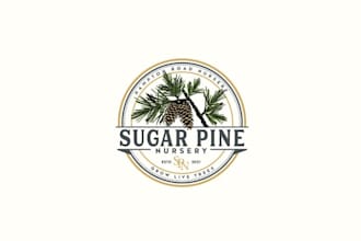 design attractive landscapers and nursery logo