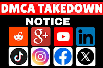 delete all negative posts articles cases under dmca legal