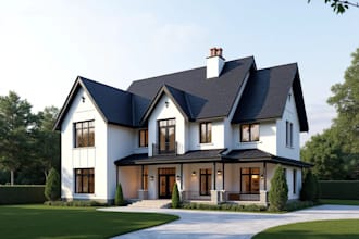 do exterior interior design sketchup 3d model and architectural 3d rendering