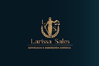 make a modern attorney legal and law firm logo design