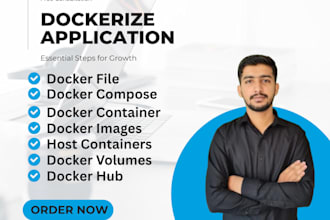dockerize your application and deploy it on AWS, azure, or any cloud