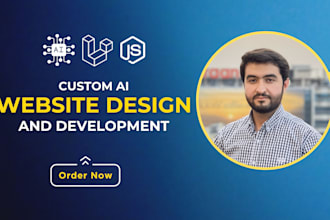 build ai website development, business website, full stack web developer