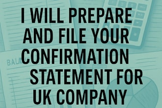 prepare and file your UK company confirmation statement