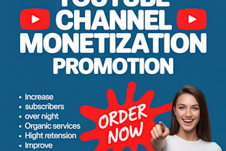 boost your youtube channel to increase your subscribers