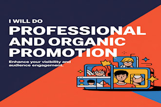 do professional and organic promotion for your webtoon, webcomic, manga