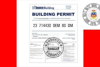 help you obtain construction permit stamp in quebec, toronto
