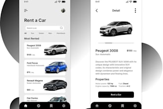 build a profitable car rental app, materials rental app, p2p car rental app